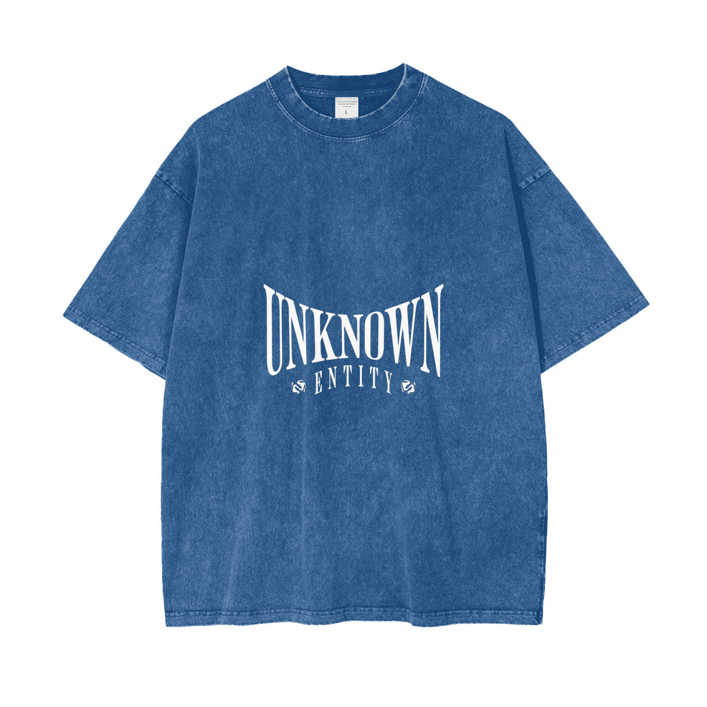 UNKNOWN ENTITY Oversized Snow Washed T-Shirt