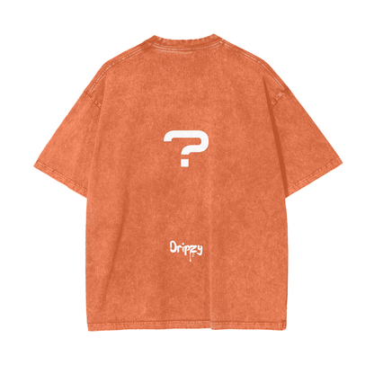 UNKNOWN ENTITY Oversized Snow Washed T-Shirt