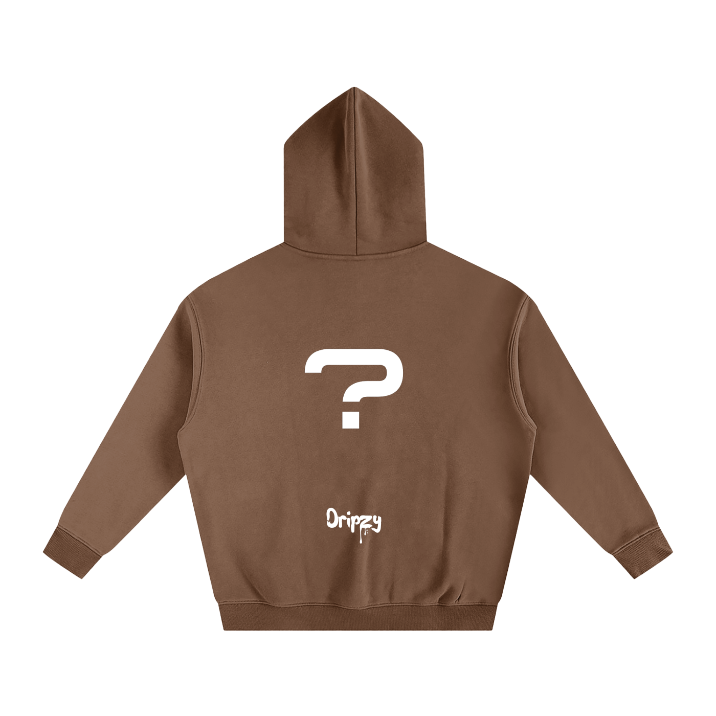 UNKNOWN ENTITY Oversized Fleeced Hoodie