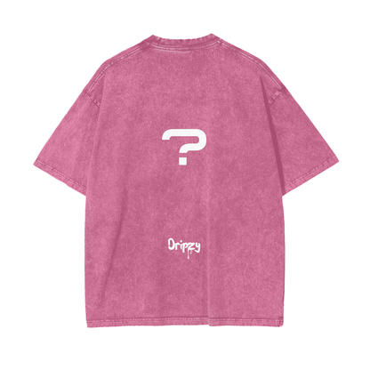 UNKNOWN ENTITY Oversized Snow Washed T-Shirt