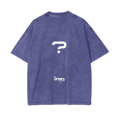 UNKNOWN ENTITY Oversized Snow Washed T-Shirt