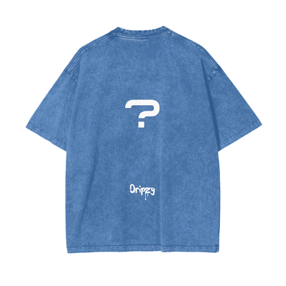 UNKNOWN ENTITY Oversized Snow Washed T-Shirt