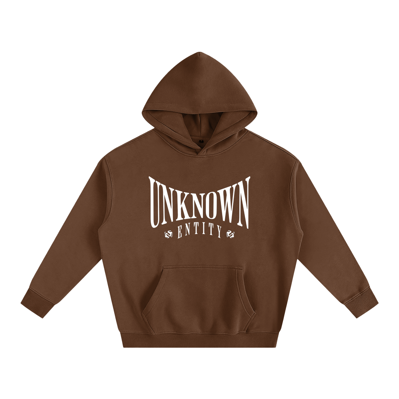 UNKNOWN ENTITY Oversized Fleeced Hoodie