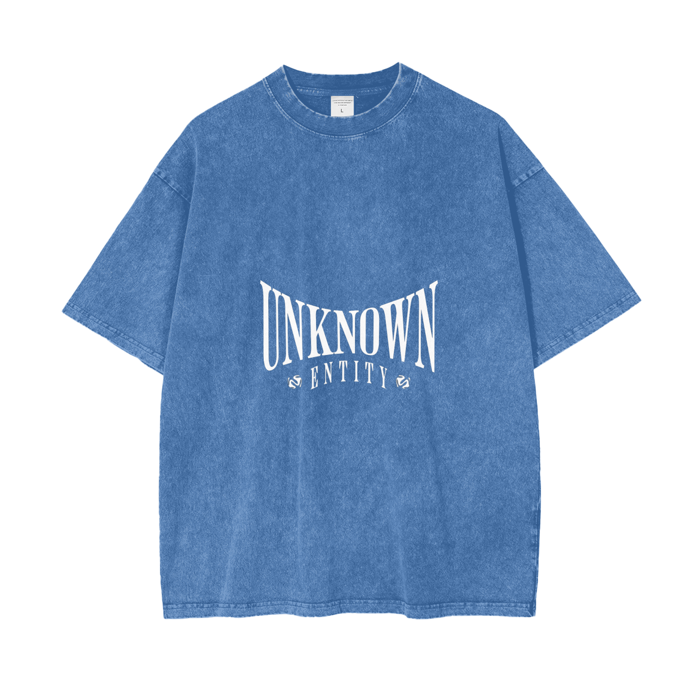 UNKNOWN ENTITY Oversized Snow Washed T-Shirt