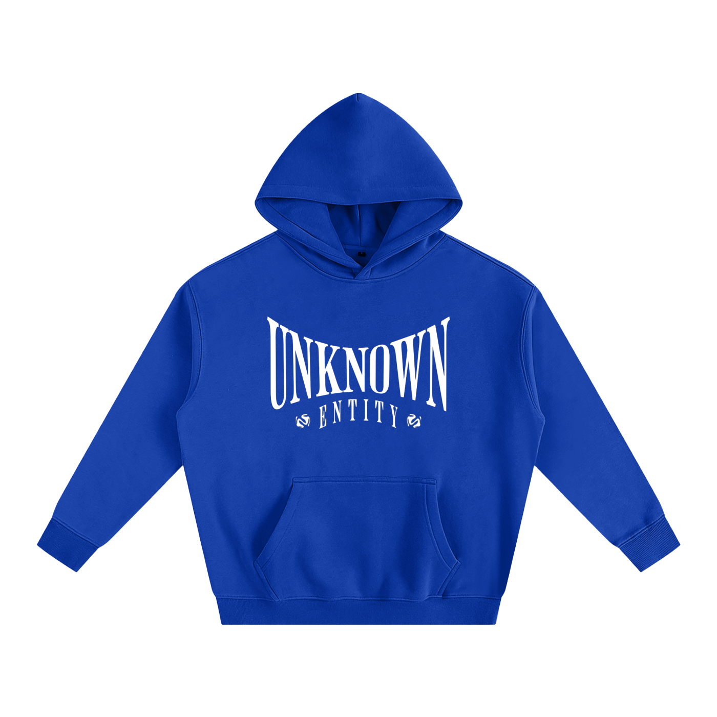 UNKNOWN ENTITY Oversized Fleeced Hoodie