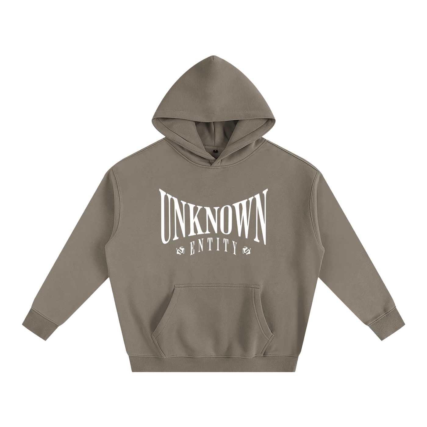 UNKNOWN ENTITY Oversized Fleeced Hoodie