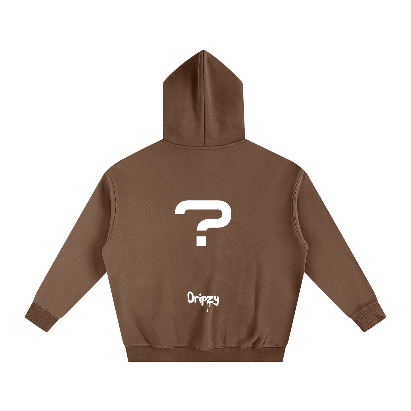 UNKNOWN ENTITY Oversized Fleeced Hoodie