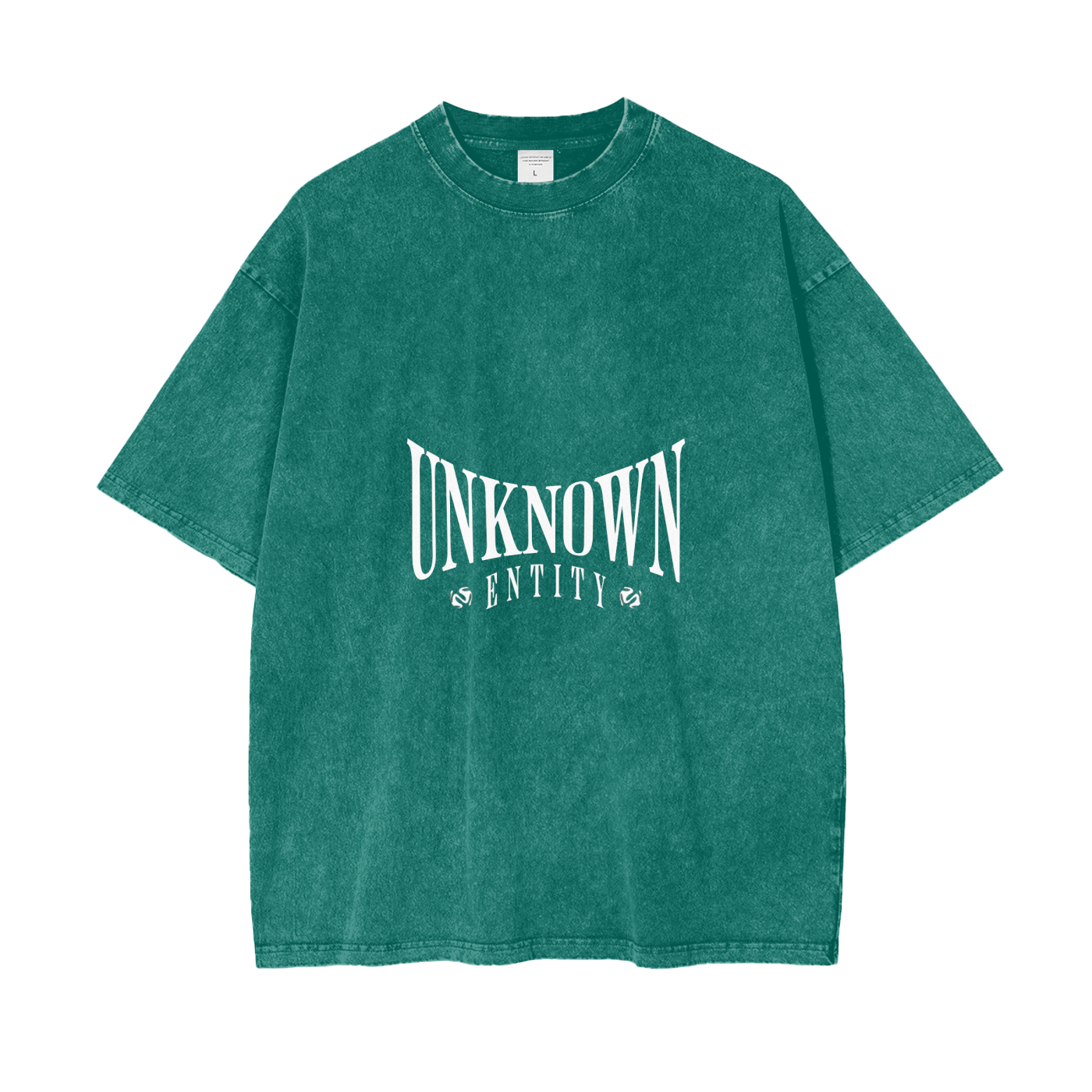 UNKNOWN ENTITY Oversized Snow Washed T-Shirt