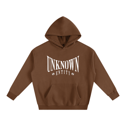 UNKNOWN ENTITY Oversized Fleeced Hoodie
