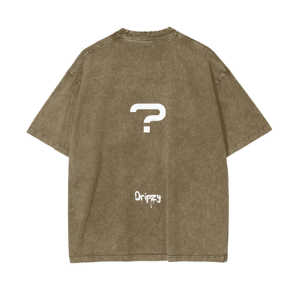 UNKNOWN ENTITY Oversized Snow Washed T-Shirt