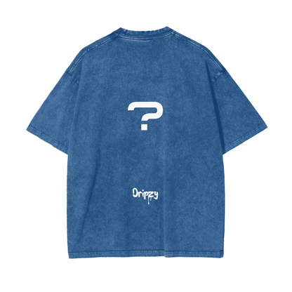 UNKNOWN ENTITY Oversized Snow Washed T-Shirt