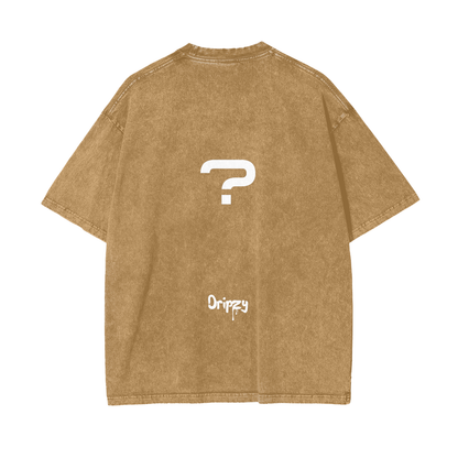 UNKNOWN ENTITY Oversized Snow Washed T-Shirt