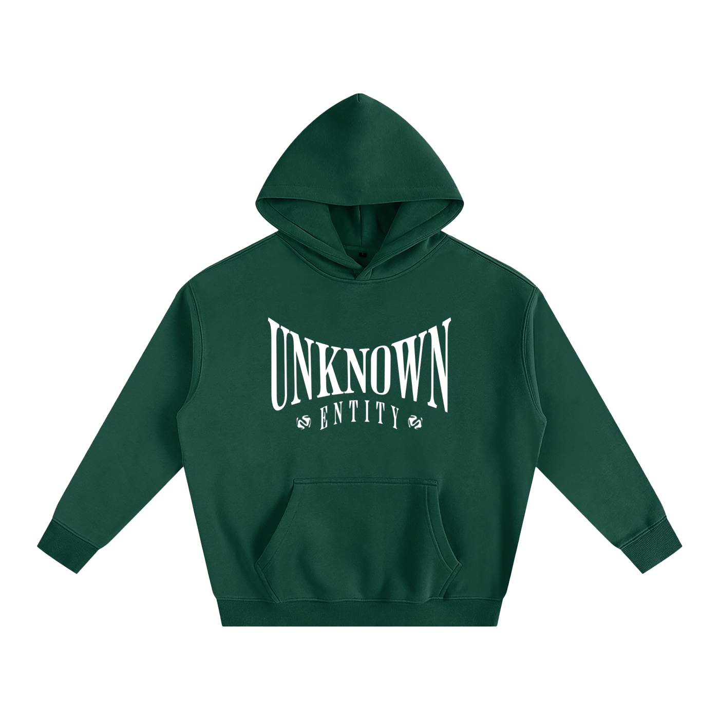 UNKNOWN ENTITY Oversized Fleeced Hoodie