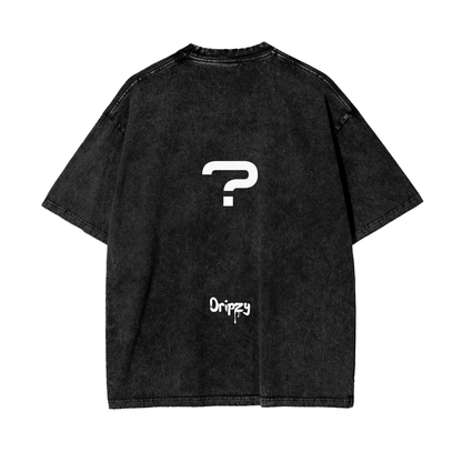 UNKNOWN ENTITY Oversized Snow Washed T-Shirt